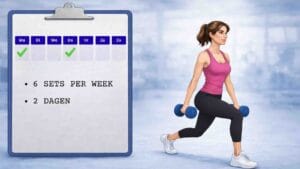 Versleten heup (heup artrose) en even geen tijd, gebruik een laag trainingsvolume om spiermassa te behouden om je pijnklachten het hoofd te blijven bieden.