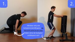 Artrose knie oefeningen: Doe deze rekoefeningen als beperkte enkelmobiliteit hebt.