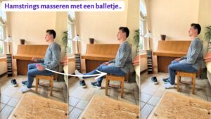 Mobiliteit is belangrijk bij knieartrose. Knie pijn bij artrose bestrijdt je door eerst volledige kniestrekking en kniebuiging te hebben. Het masseren van de hamstrings kan hieraan bijdragen als je verkorte hamstrings hebt.