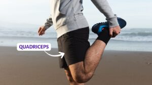 Wat als je je knie niet meer kunt strekken? Dan kun je overbelaste quadriceps krijgen wat weer aanleiding kan geven tot spierknopen en daaraan gerelateerde lokale of uitstralende pijn naar de knie.